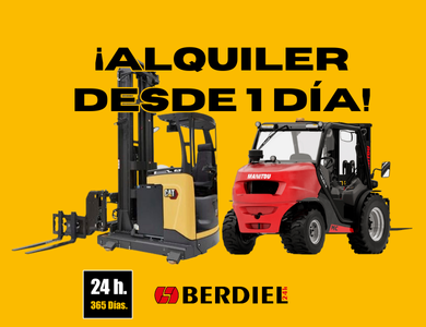 alquiler desde un día manutención