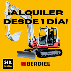 alquiler desde un día maquinaria
